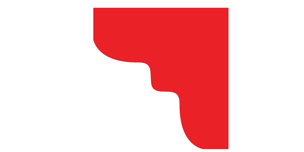 ein rotes Stuck-Symbol als Teil vom Celikcel-Logo des Stuckateurbetriebs in Kleve